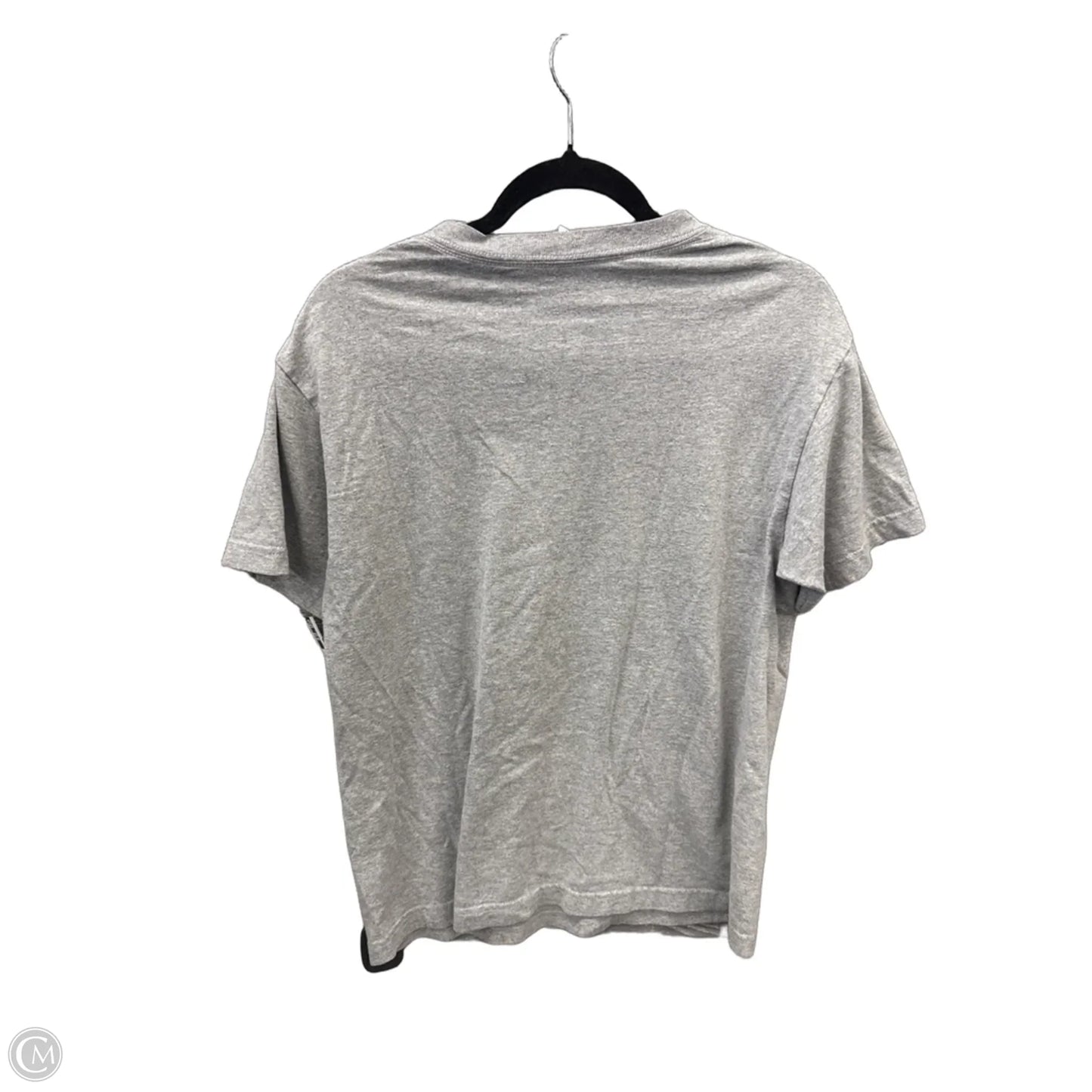 Top Short Sleeve By Clothes Mentor In Grey, Size: M