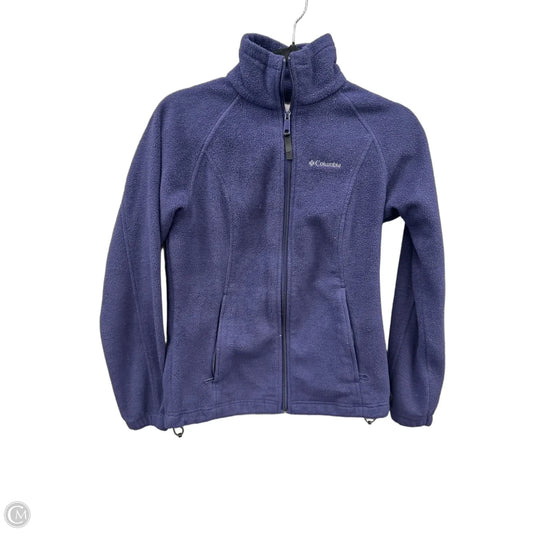 Jacket Fleece By Columbia In Purple, Size: S
