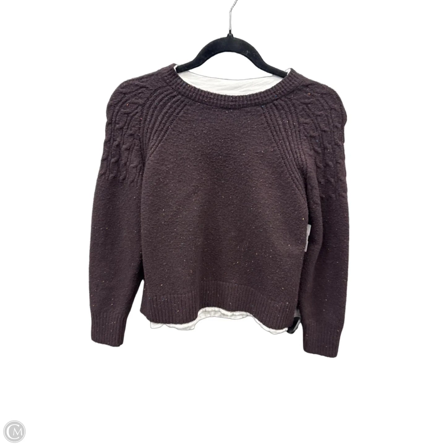 Sweater By Design History In Brown, Size: S