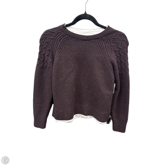 Sweater By Design History In Brown, Size: S