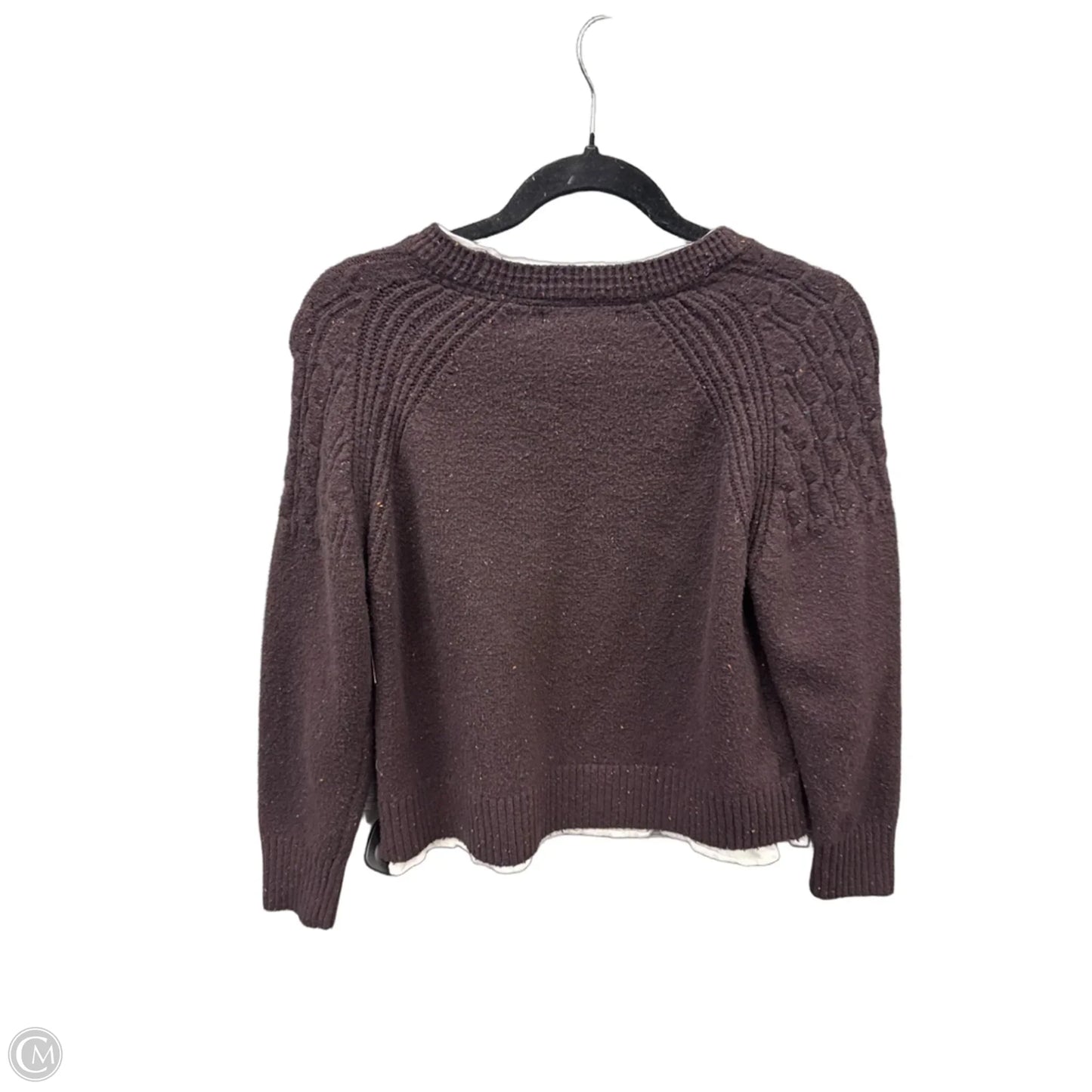 Sweater By Design History In Brown, Size: S