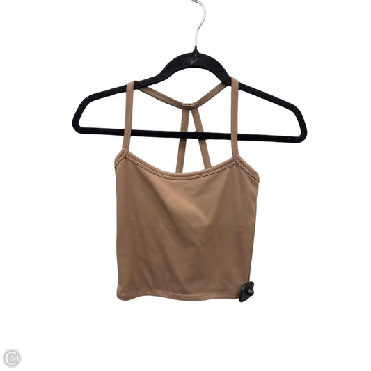Athletic Tank Top By Clothes Mentor In Brown, Size: S