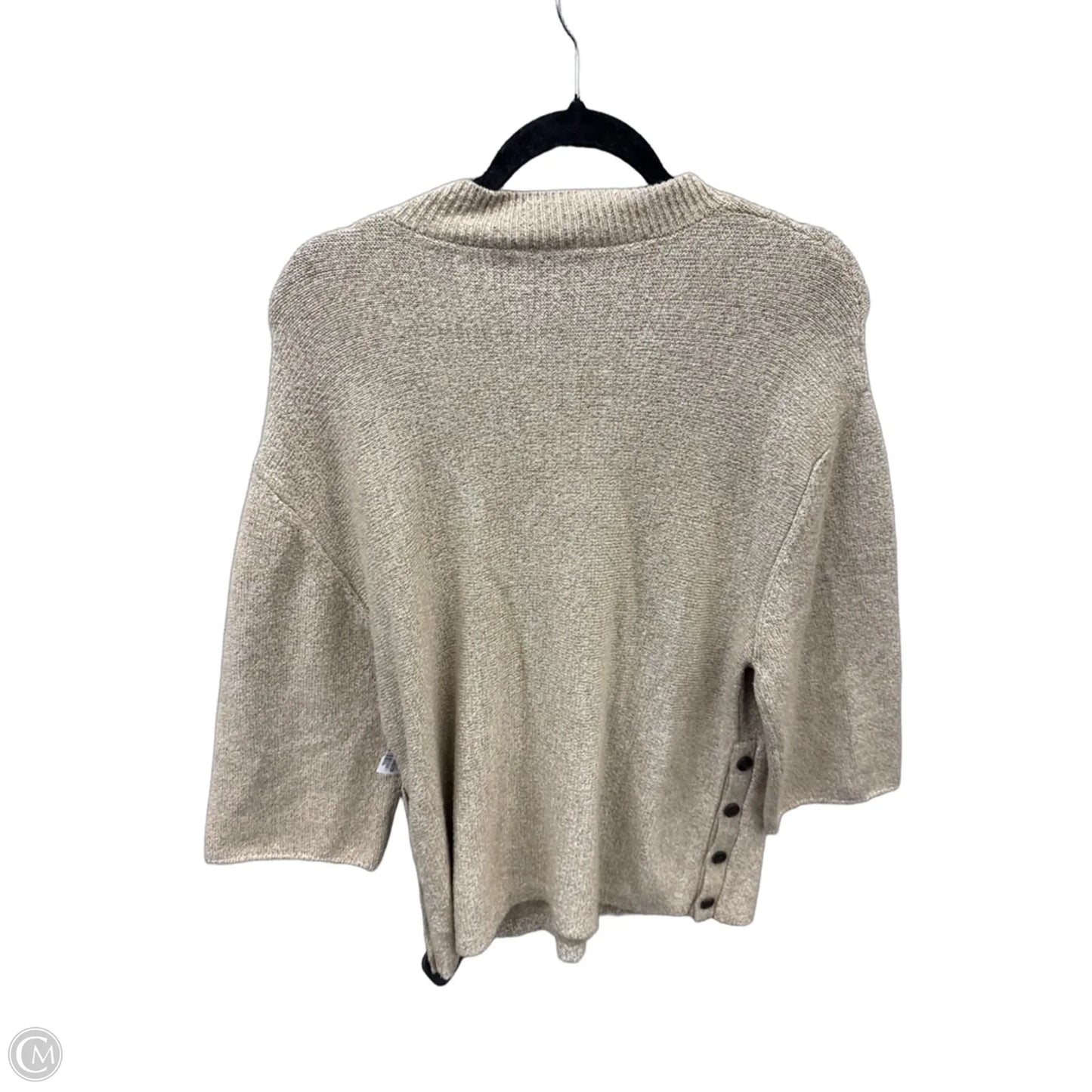 Sweater By Premise In Tan, Size: M
