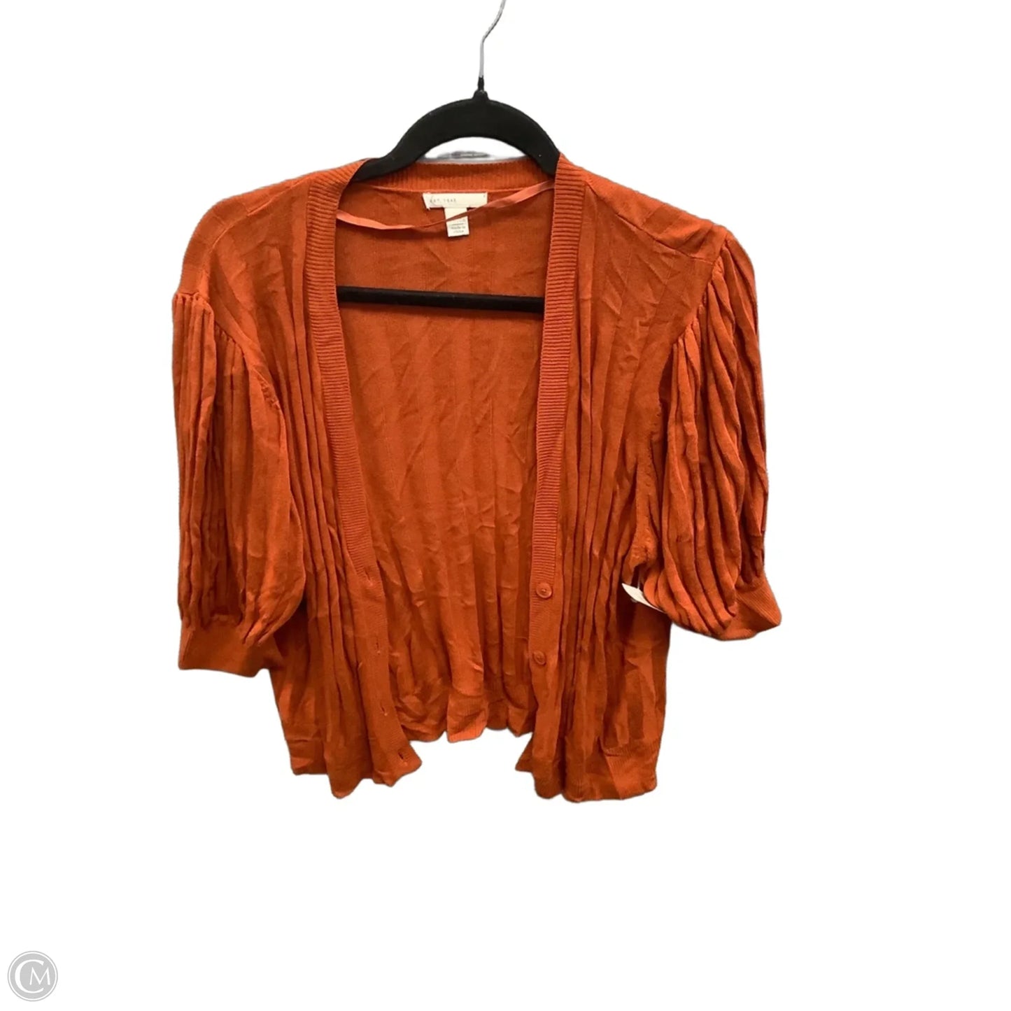 Cardigan By Cato In Orange, Size: 3x