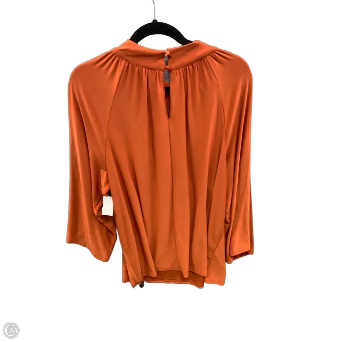 Top Long Sleeve By Cato In Orange, Size: 3x