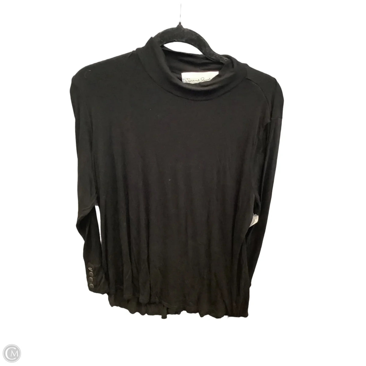 Top Long Sleeve By French Laundry In Black, Size: 1x
