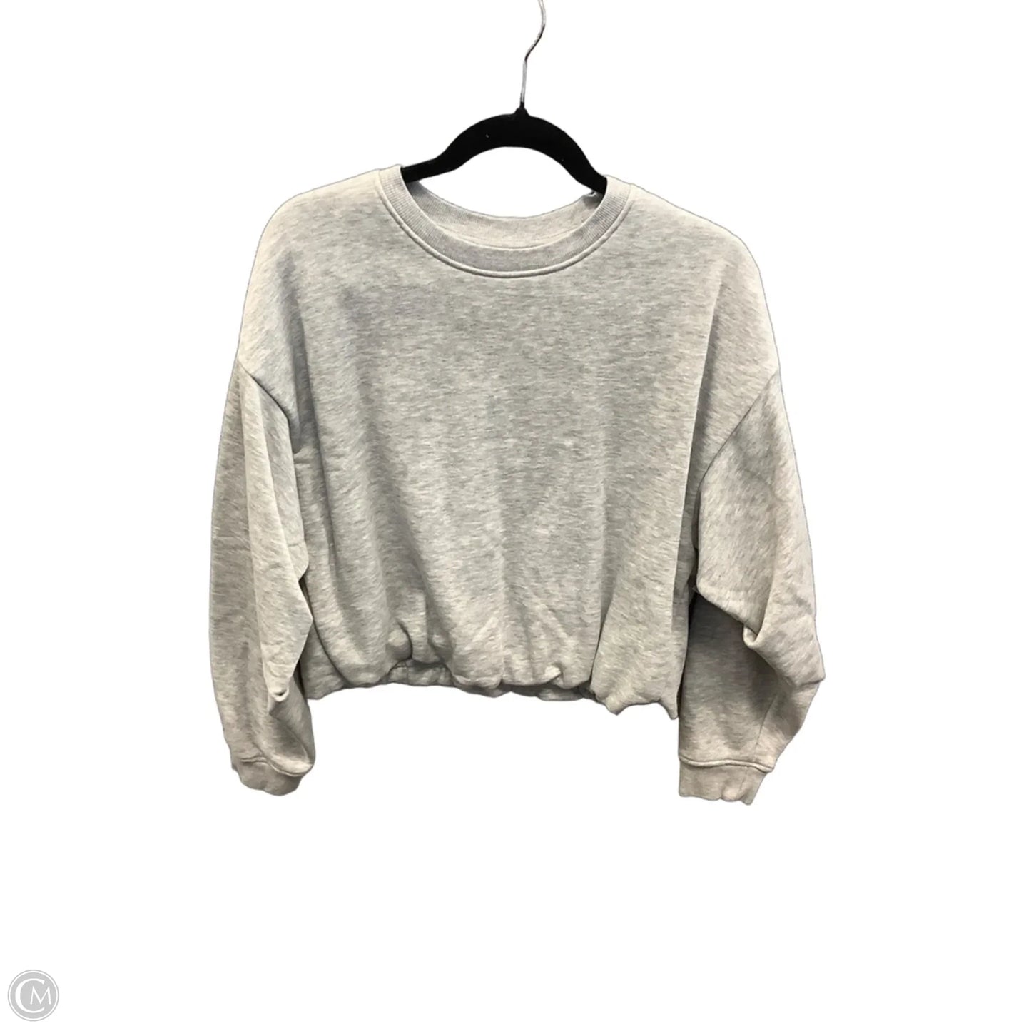Sweatshirt Crewneck By Divided In Grey, Size: S