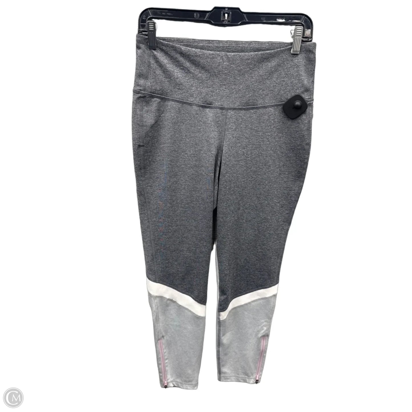 Athletic Leggings By Old Navy In Grey, Size: L
