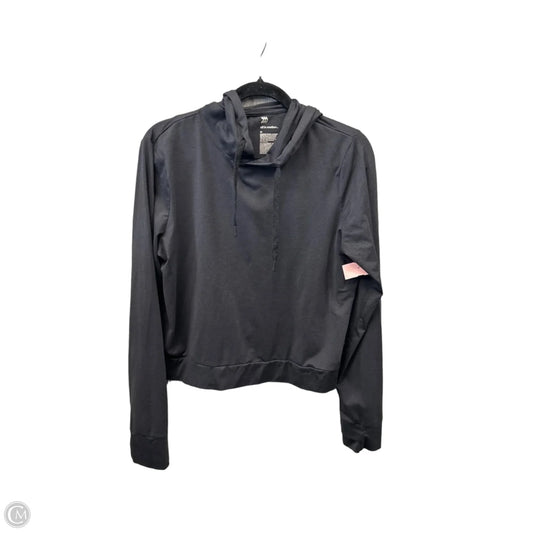 Athletic Top Long Sleeve Hoodie By All In Motion In Black, Size: M