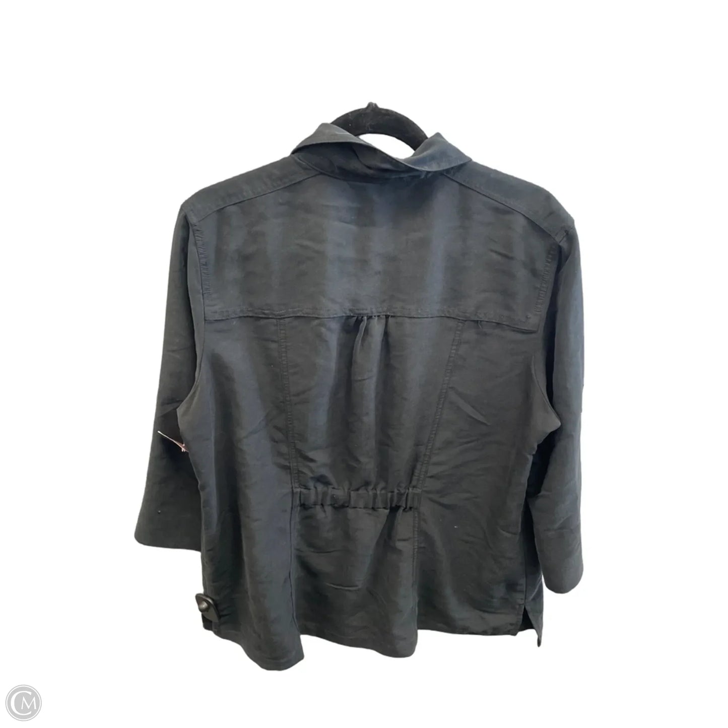 Top Long Sleeve By Chicos In Black, Size: L