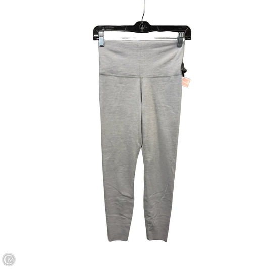 Athletic Leggings By Nike In Grey, Size: Sp