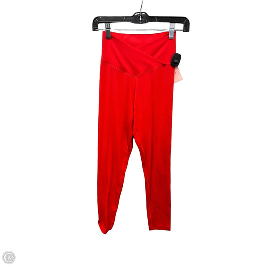 Athletic Leggings By Offline In Red, Size: M