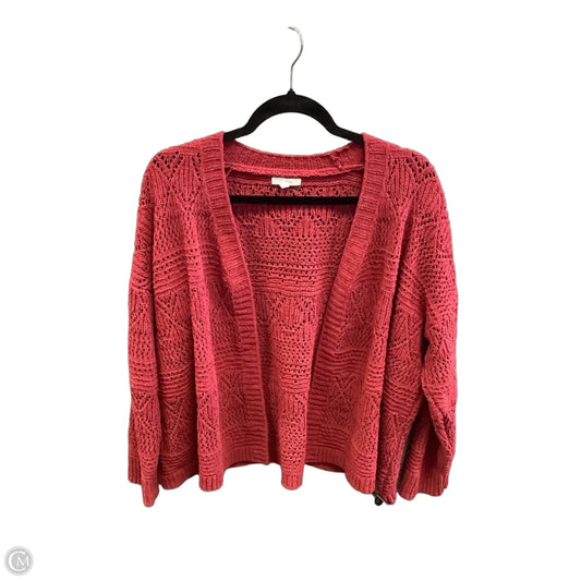 Cardigan By Maurices In Red, Size: 1x