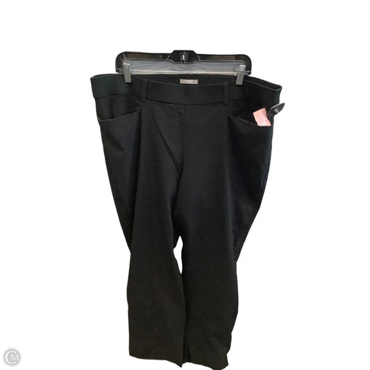 Pants Dress By Maurices In Black, Size: 22