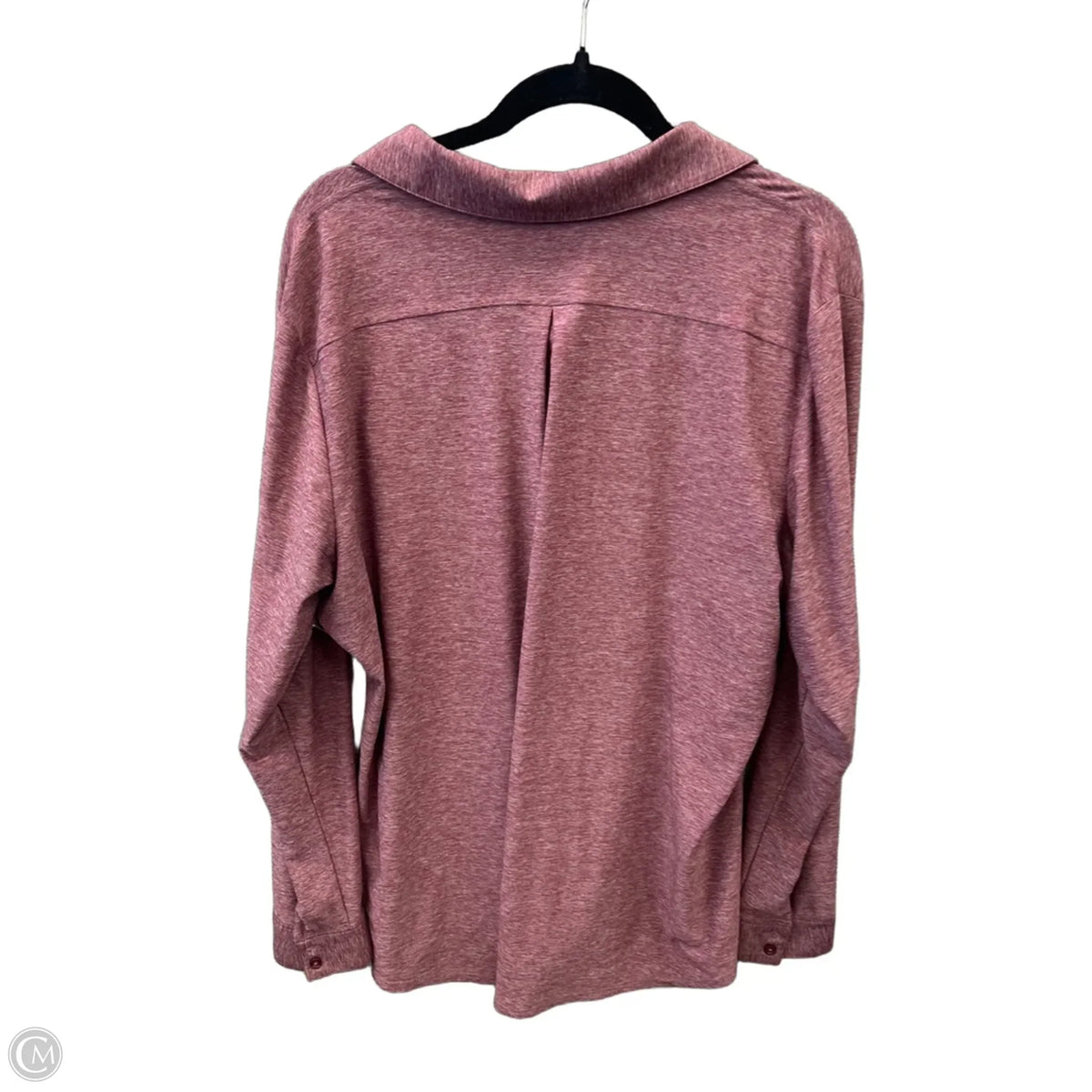 Top Long Sleeve By Eddie Bauer In Red, Size: 2x