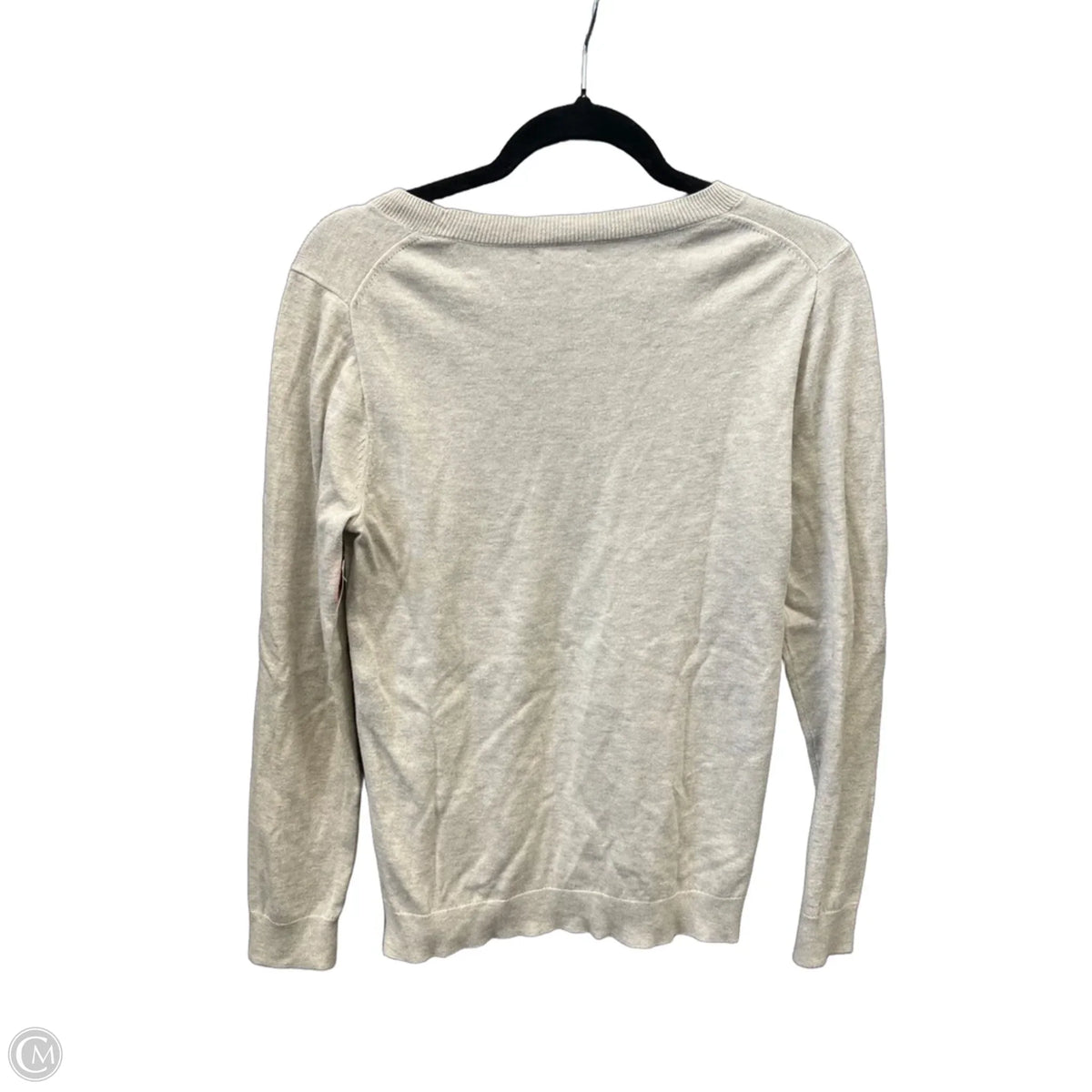 Top Long Sleeve By J. Crew In Tan, Size: M