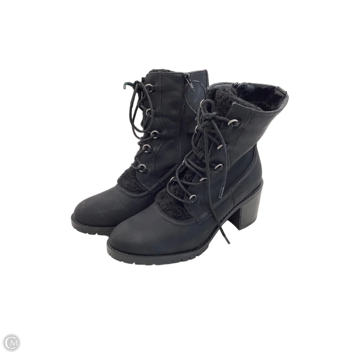 Boots Ankle Heels By Bare Traps In Black, Size: 9