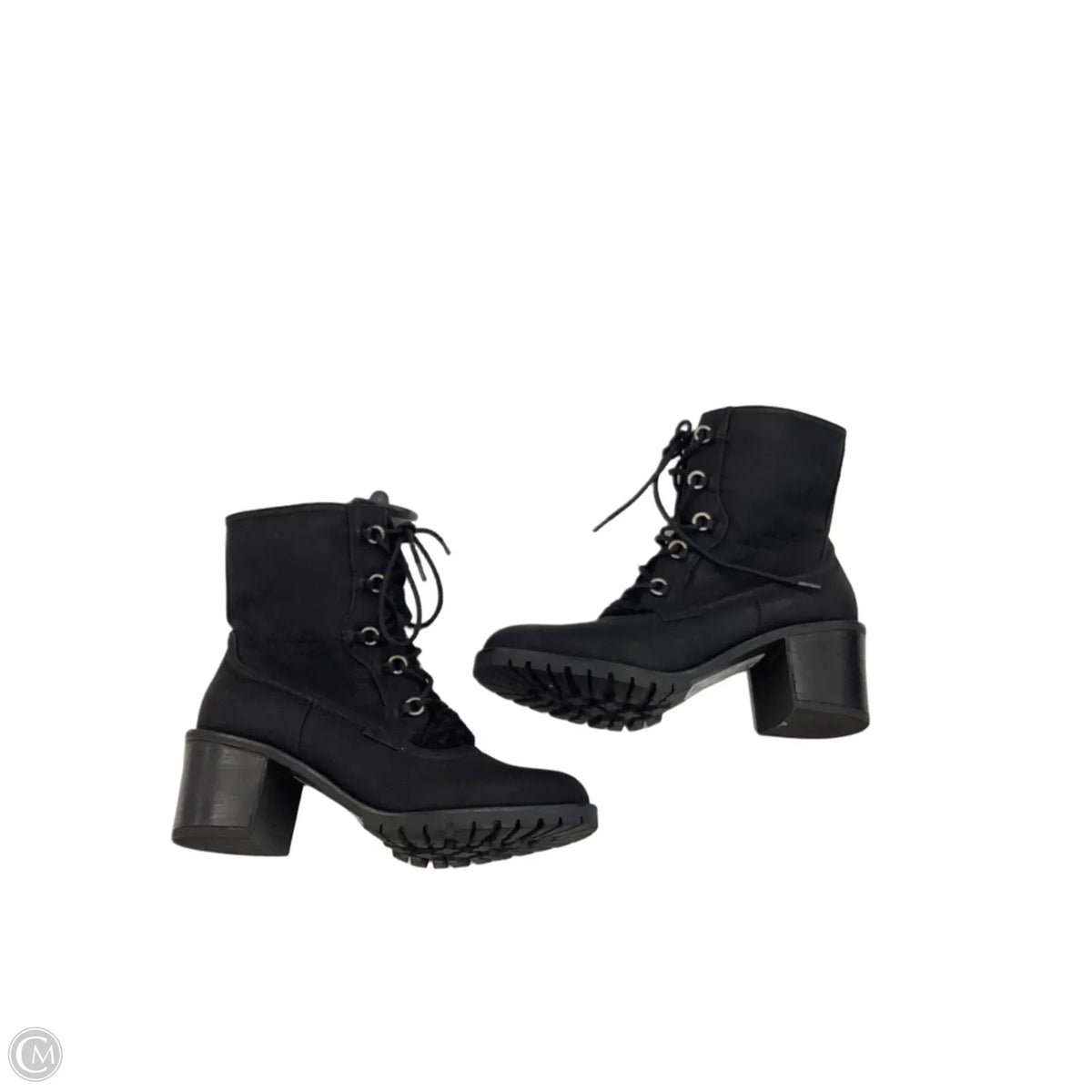 Boots Ankle Heels By Bare Traps In Black, Size: 9