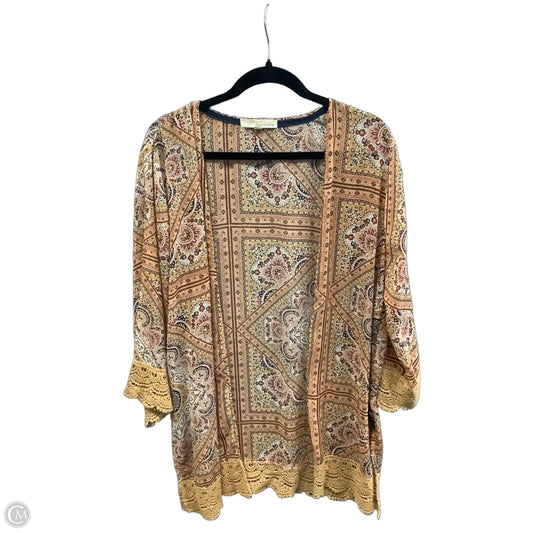 Kimono By Rewind In Orange, Size: Xl