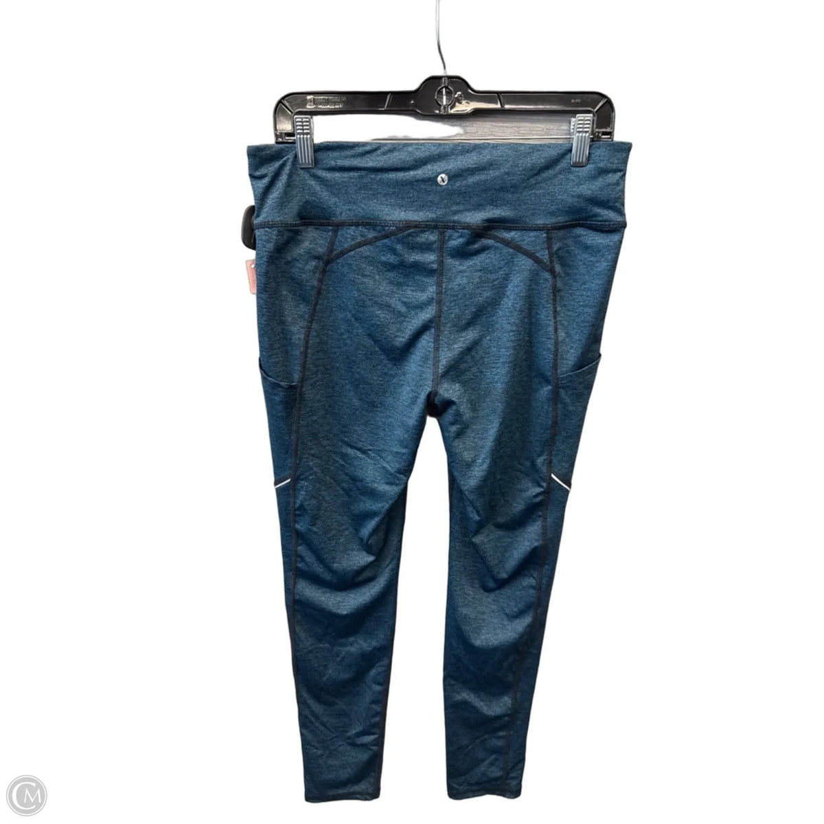 Athletic Leggings By Xersion In Blue, Size: L