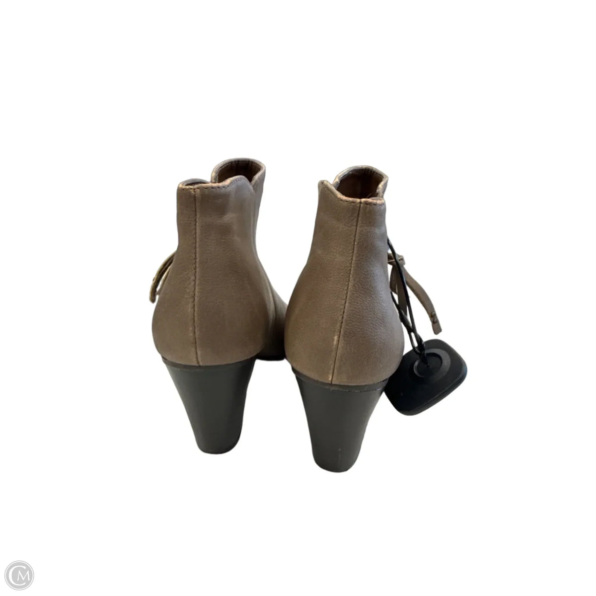 Boots Ankle Heels By So In Brown, Size: 6
