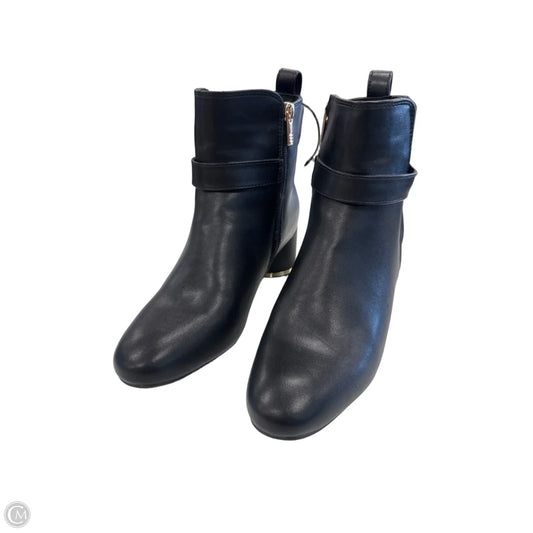 Boots Ankle Heels By London Fog In Black, Size: 6.5
