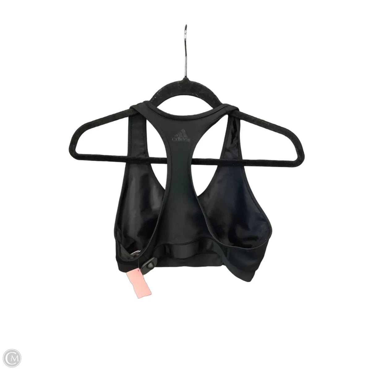 Athletic Bra By Adidas In Black, Size: L