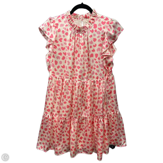 Dress Casual Short By Jodifl In Pink, Size: S