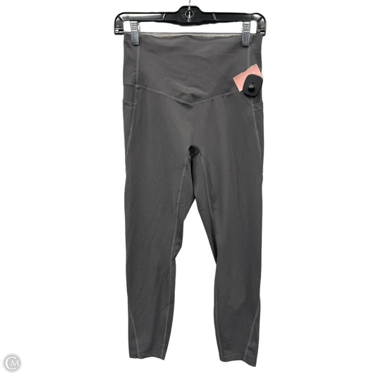 Athletic Leggings By Halara In Grey, Size: M