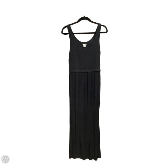 Dress Casual Maxi By J. Crew In Black, Size: S