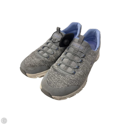 Shoes Athletic By Skechers In Grey, Size: 7