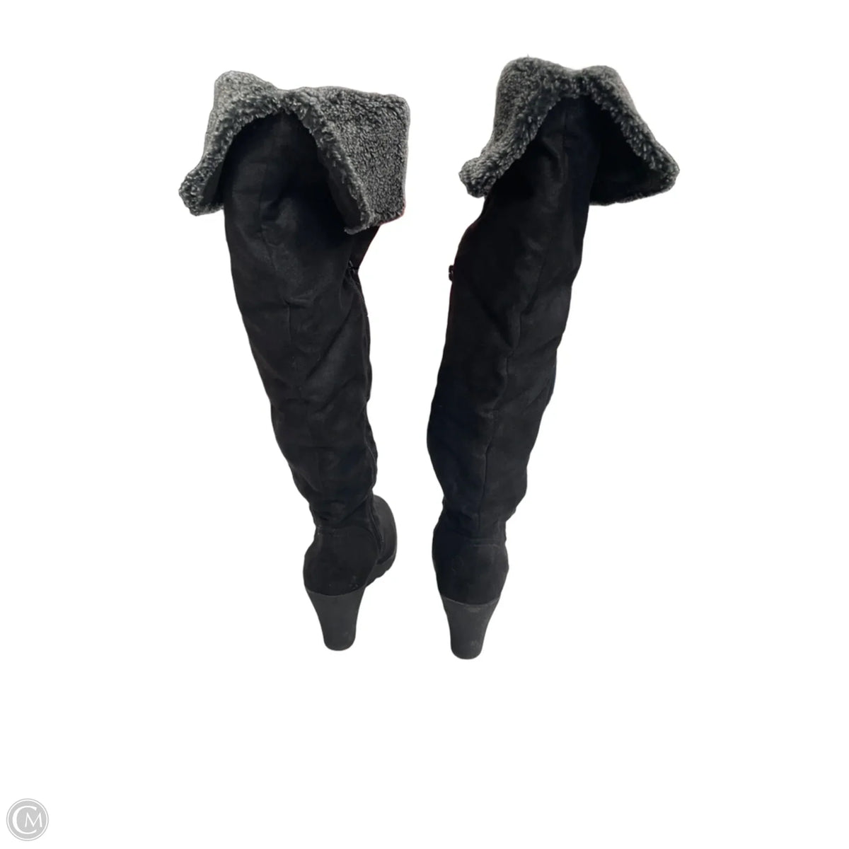 Boots Mid-calf Heels By Call It Spring In Black, Size: 8