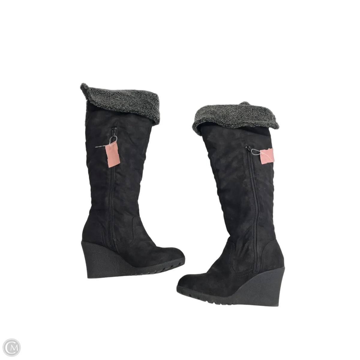Boots Mid-calf Heels By Call It Spring In Black, Size: 8