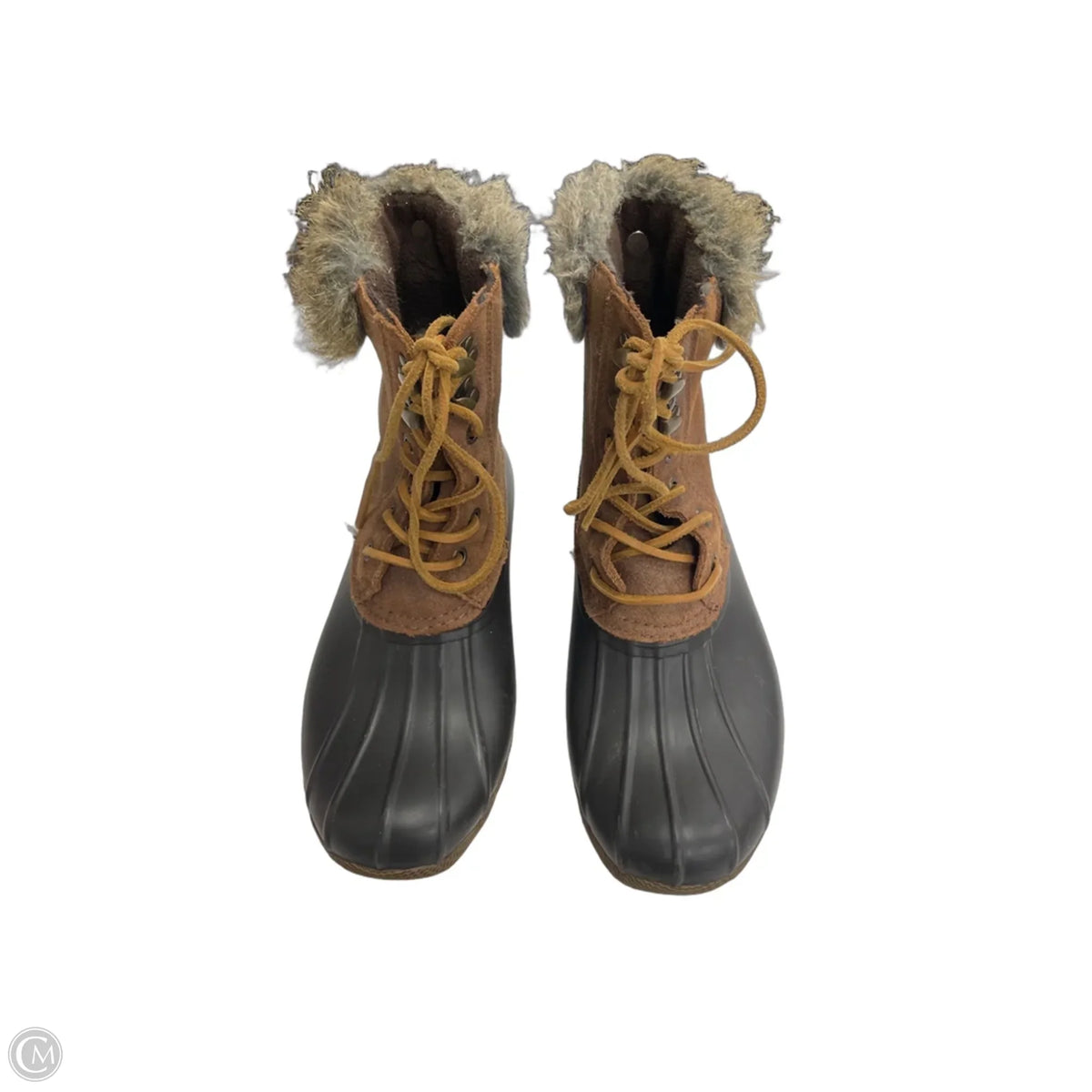 Boots Snow By Sperry In Brown, Size: 8