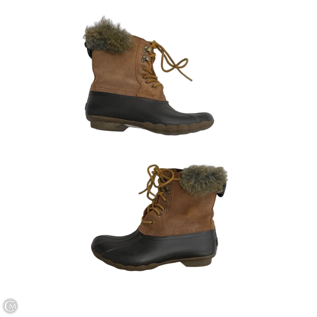 Boots Snow By Sperry In Brown, Size: 8