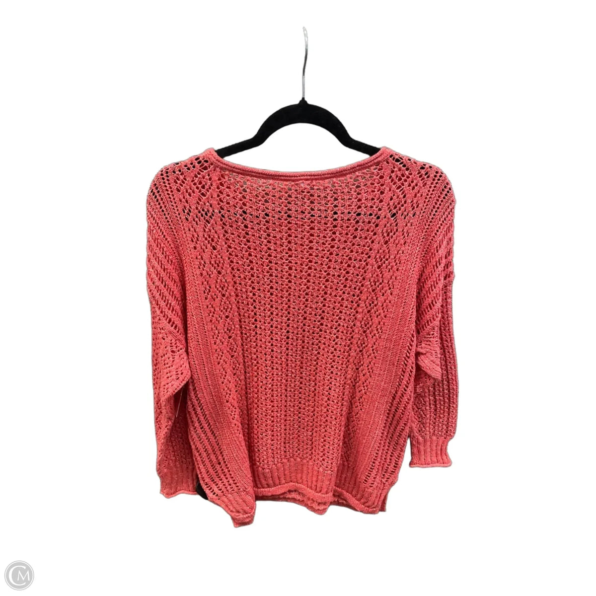 Sweater By Chicos In Pink, Size: Lp