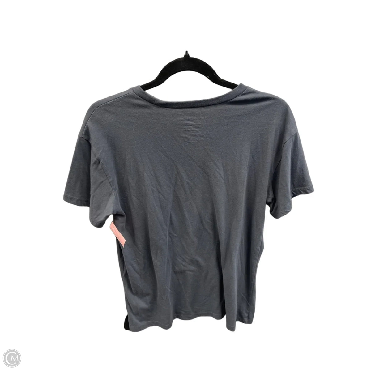 Top Short Sleeve By Grayson Threads In Grey, Size: L