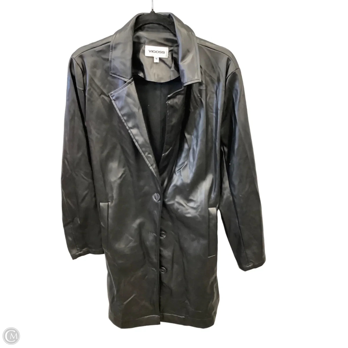 Jacket Other By Vigoss In Black, Size: M