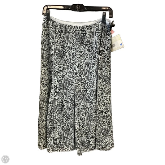 Skirt Midi By Liz Claiborne In Blue, Size: 4