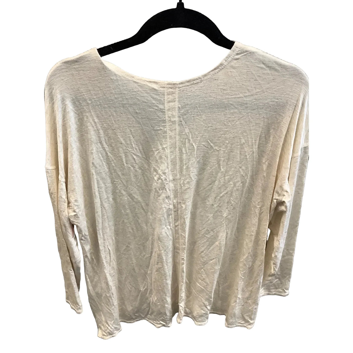 Tunic Long Sleeve By Max Studio In Cream, Size: S