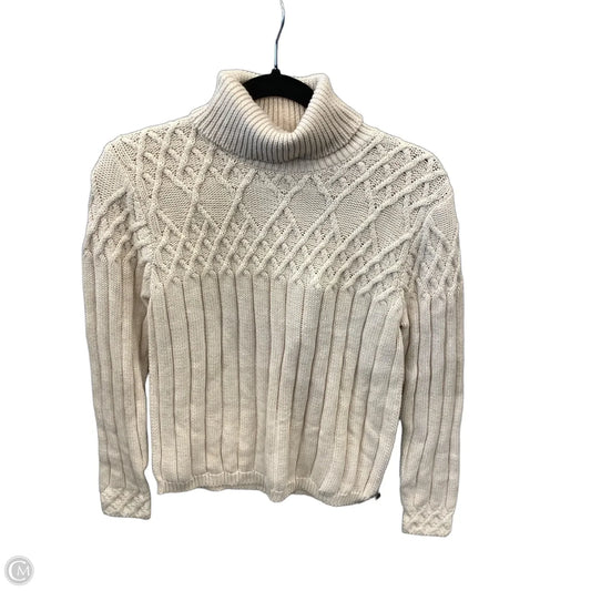 Sweater By Jeanne Pierre In Cream, Size: S