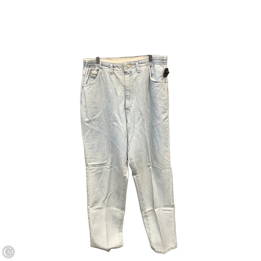 Jeans Wide Leg By Lee In Blue Denim, Size: 16