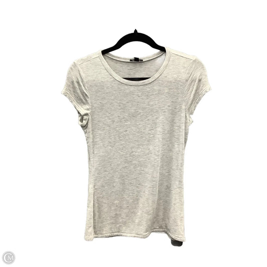 Top Short Sleeve Basic By Express In Grey, Size: S