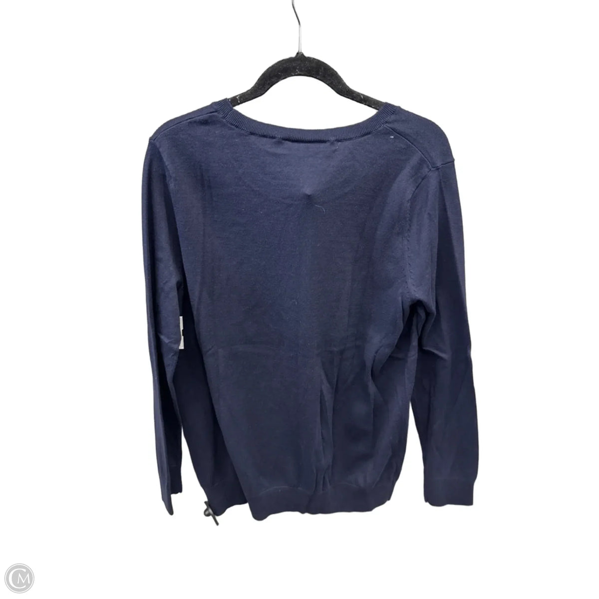 Top Long Sleeve By Loft In Navy, Size: L