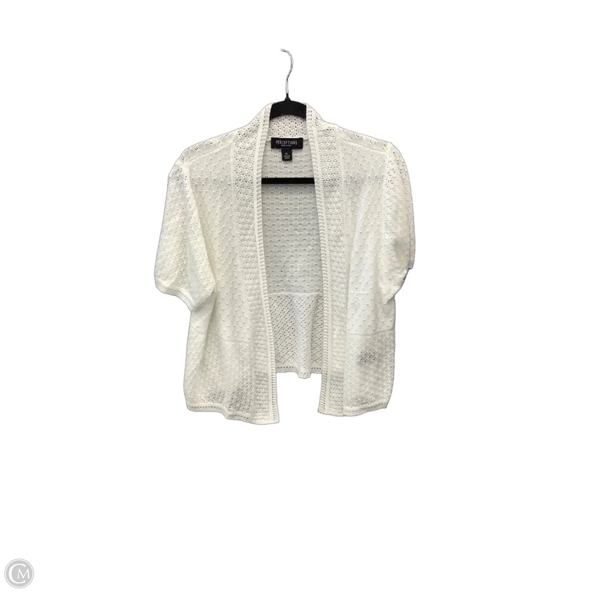 Bolero By Perceptions In White, Size: Xl