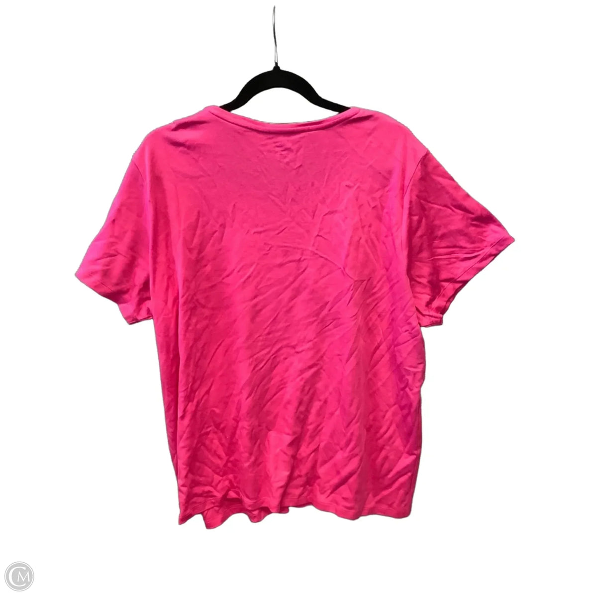 Top Short Sleeve Basic By Falls Creek In Pink, Size: 3x
