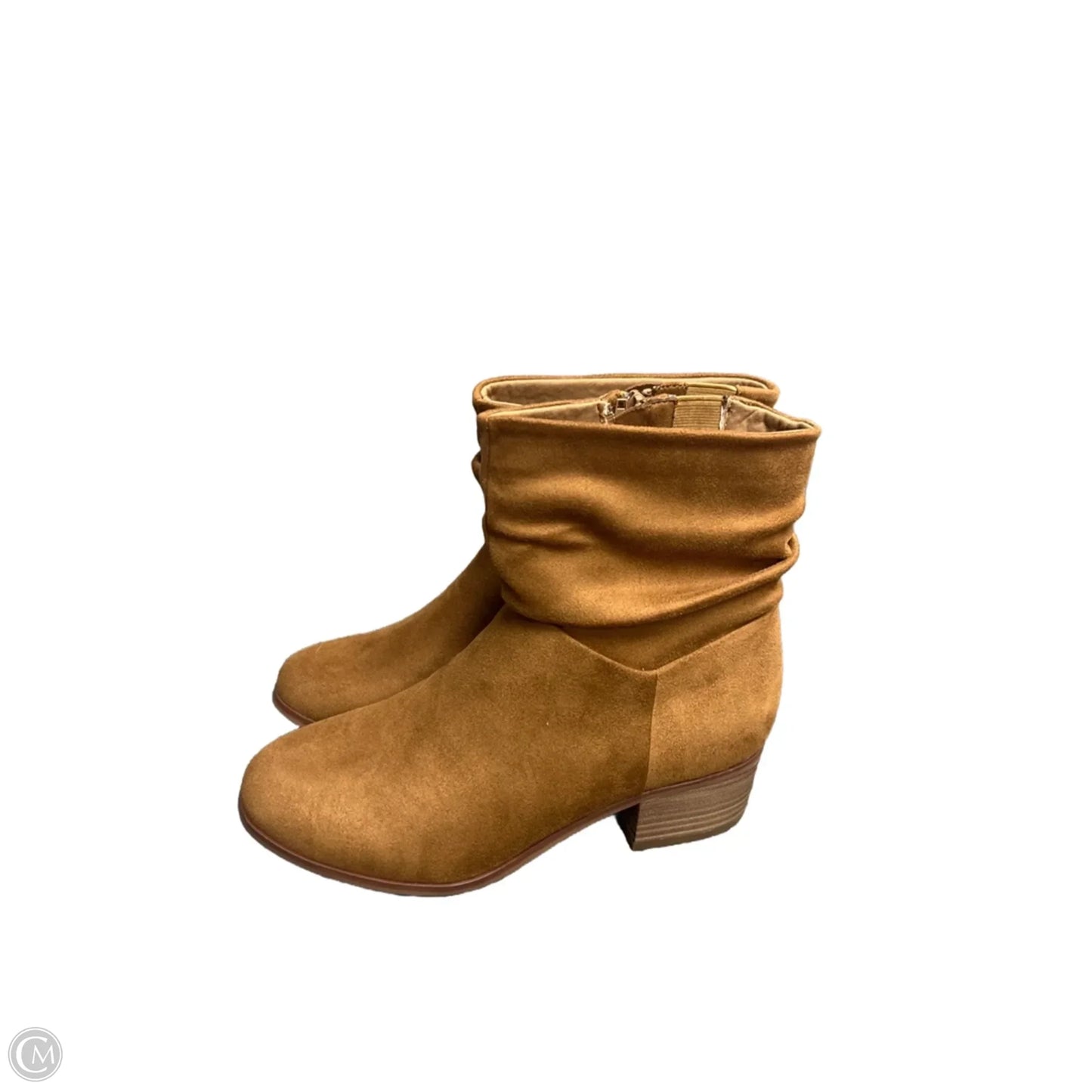 Boots Ankle Flats By Lane Bryant In Brown, Size: 9