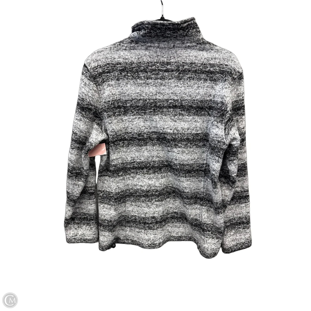 Sweatshirt Collar By Lands End In Beige, Size: L