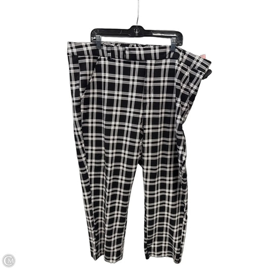 Pants Dress By Torrid In Plaid Pattern, Size: 22