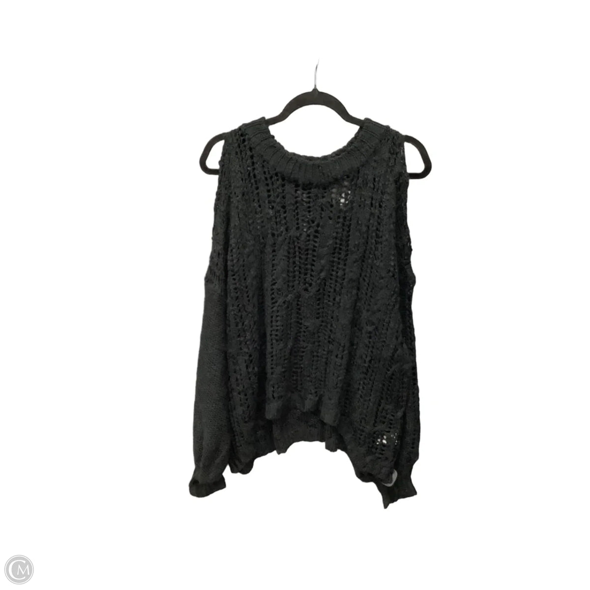 Sweater By Blue B In Black, Size: M